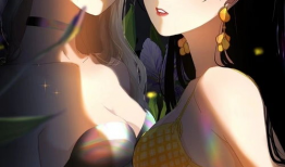 动漫百合美女,动漫中的绝美少女风采